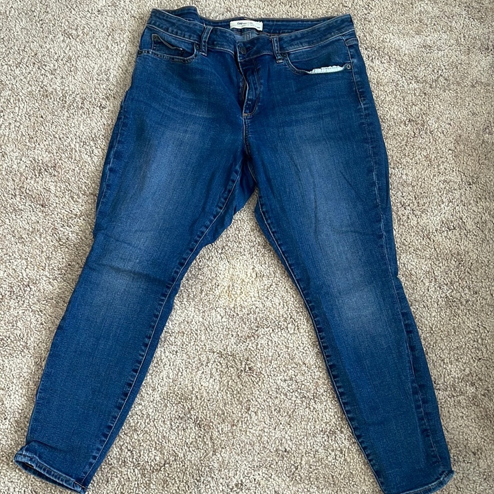 Gap 33R Curvy True Skinny